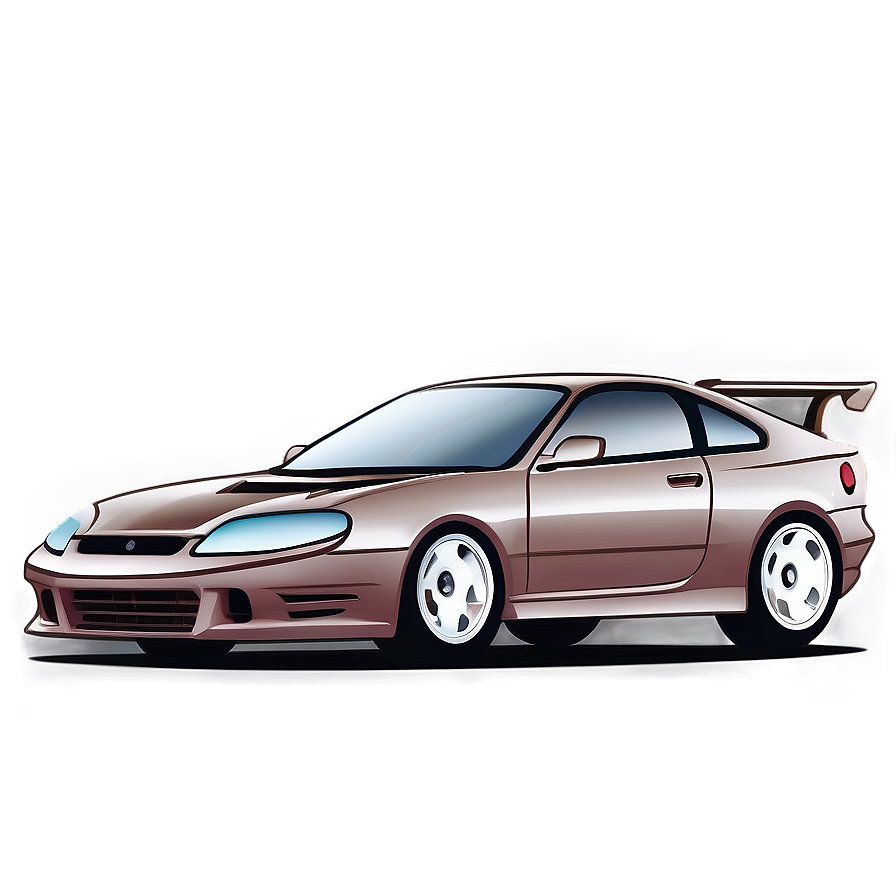 Hand-drawn Car Vector Outline Png 06202024