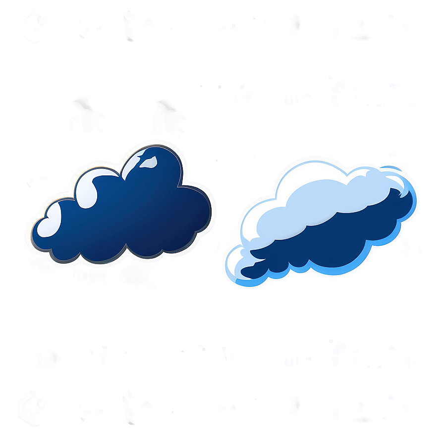 Hand Drawn Clouds Png Dof