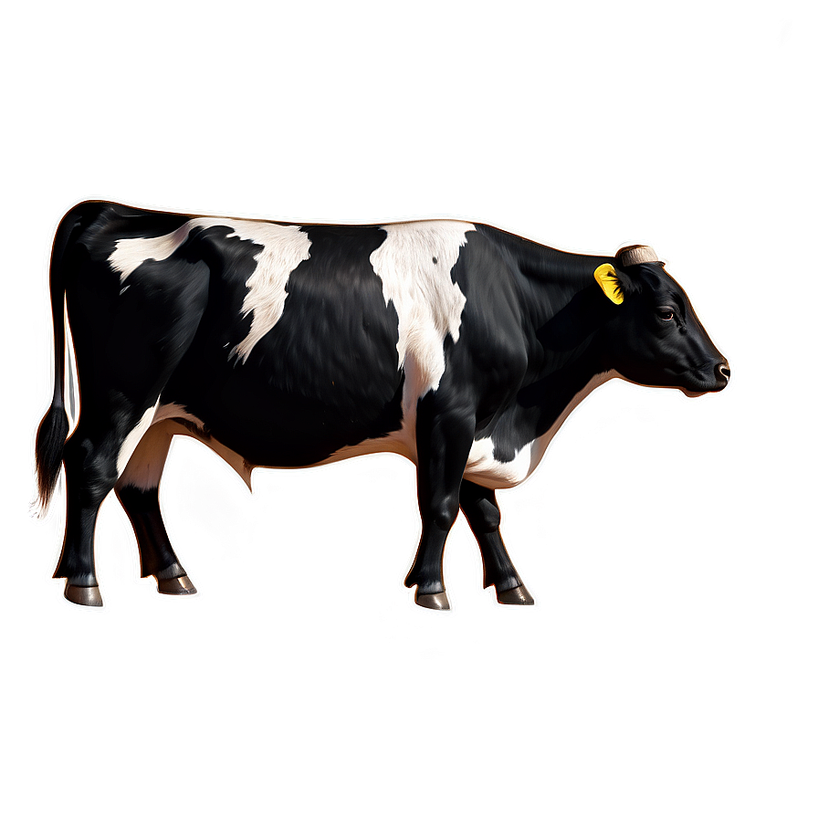 Hand Drawn Cow Png Xao