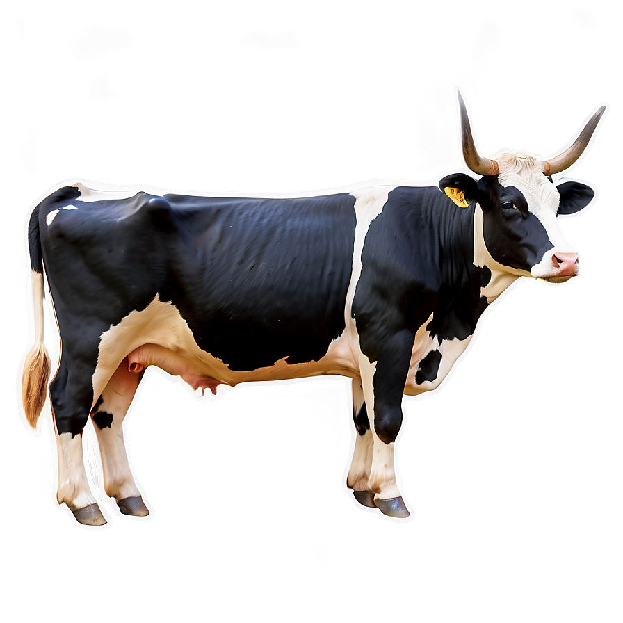 Hand Drawn Cow Png Xjf45