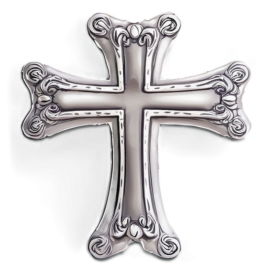 Hand-drawn Cross Element Png Nte