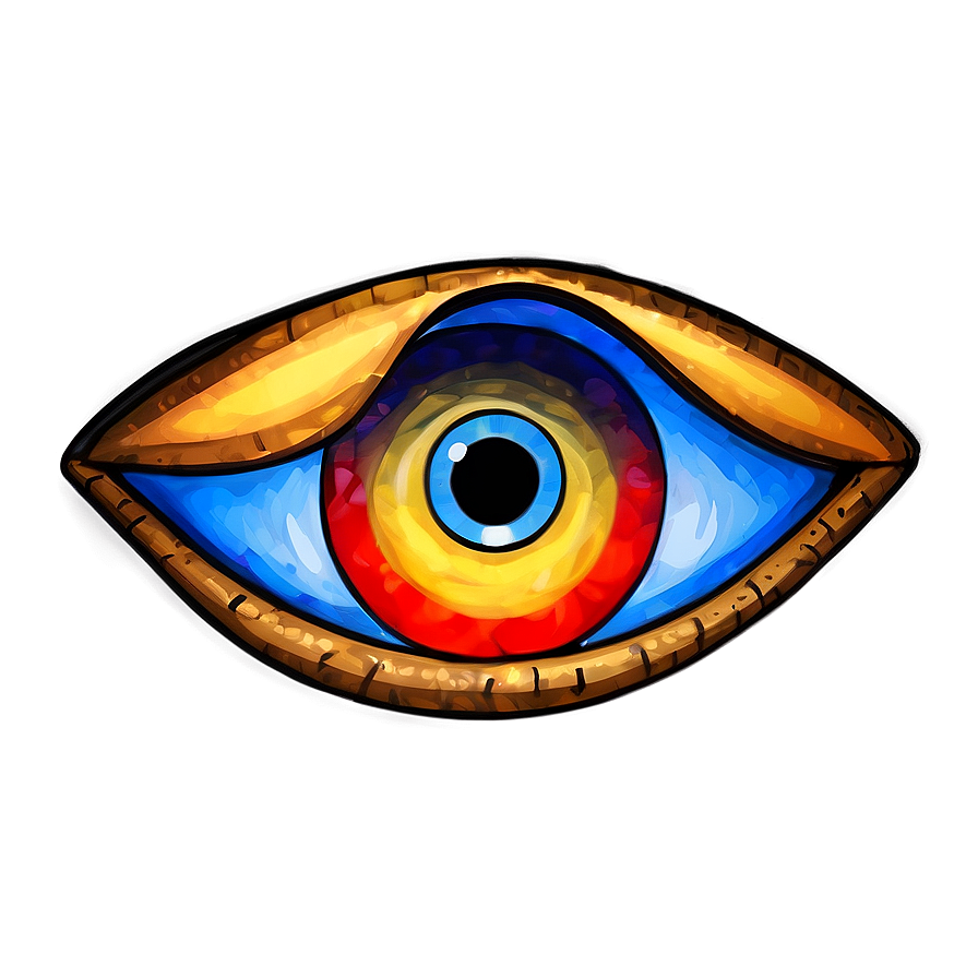 Hand-drawn Evil Eye Png 88