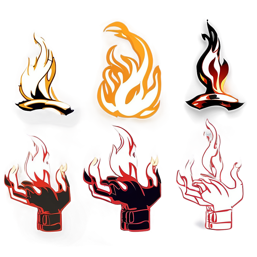 Hand Drawn Flame Png Djc