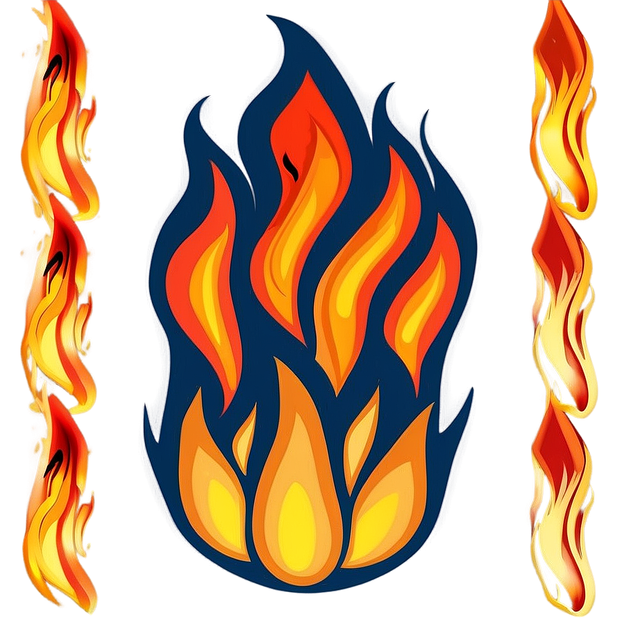 Hand Drawn Flame Png Plw34