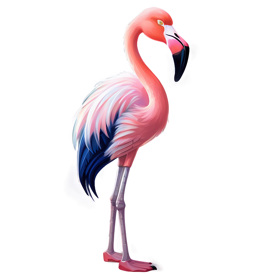 Hand Drawn Flamingo Sketch Png Gnp