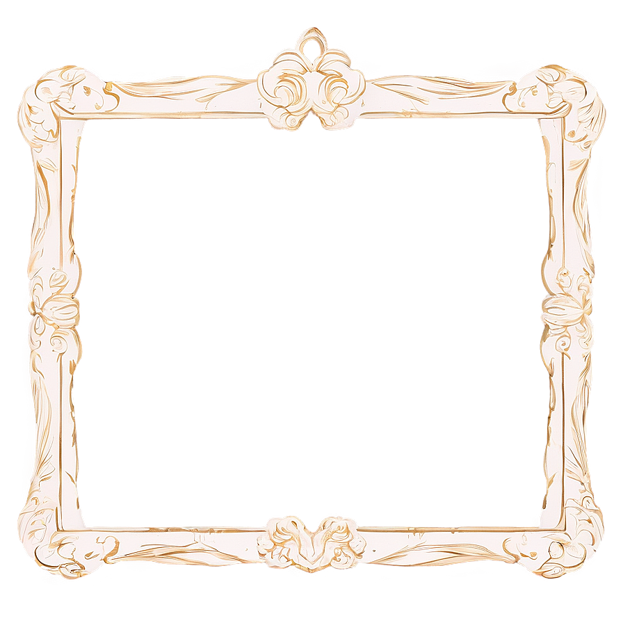 Hand Drawn Frame Design Png 06262024