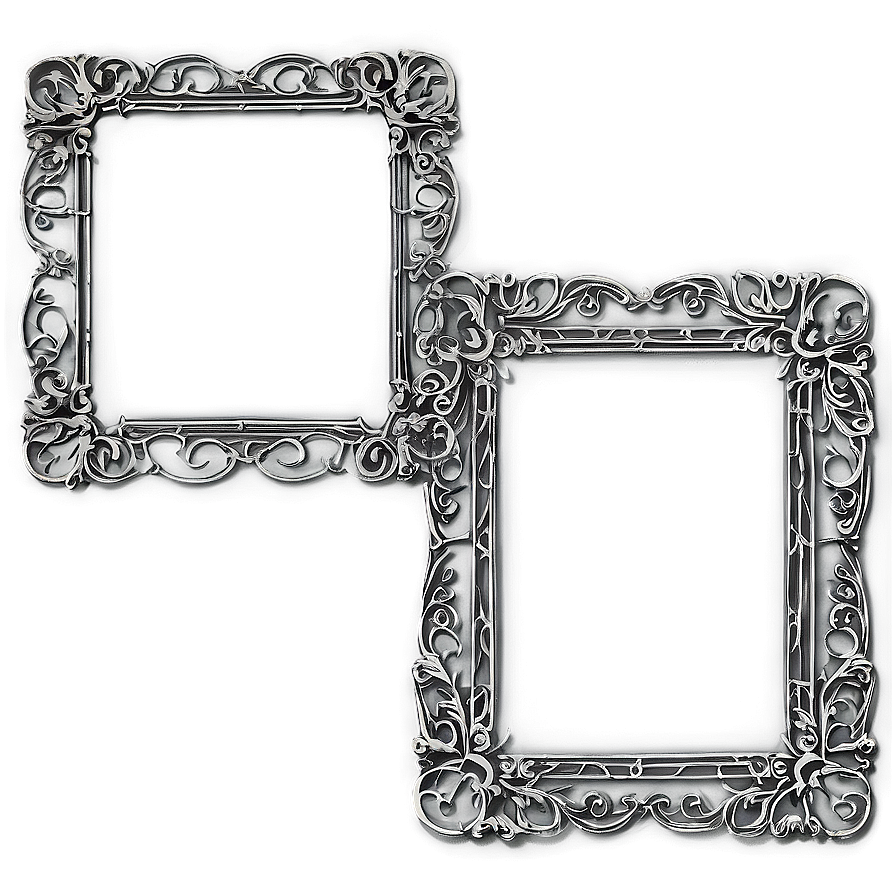 Hand Drawn Frame Design Png Hhc