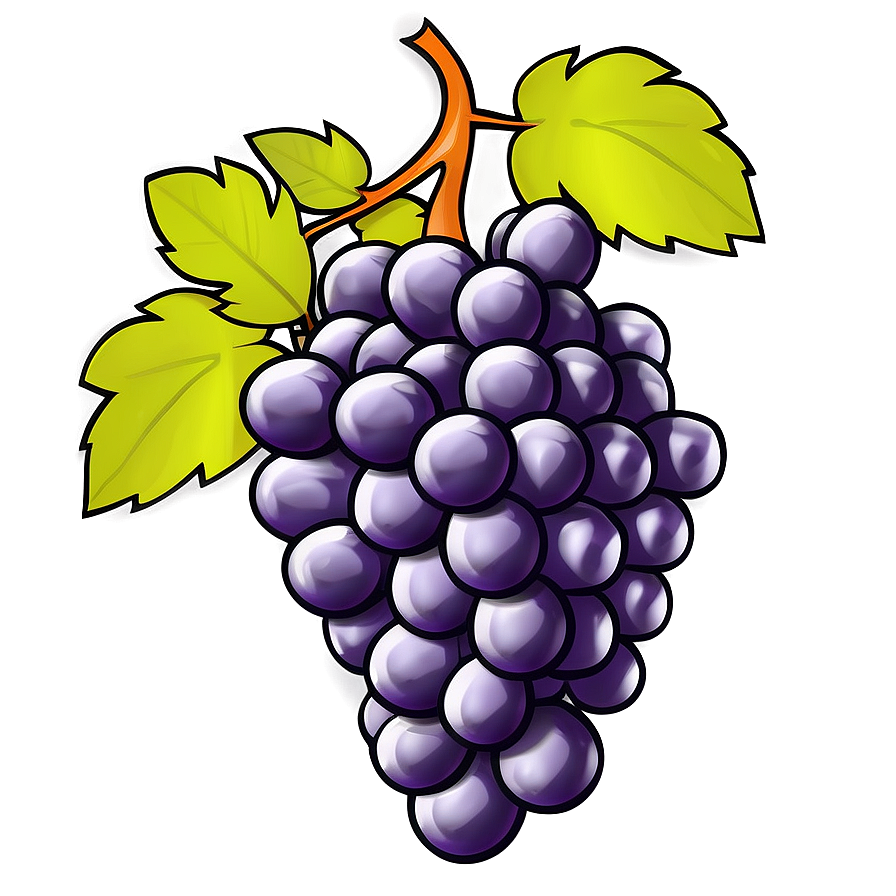 Hand Drawn Grapes Png Yeo64