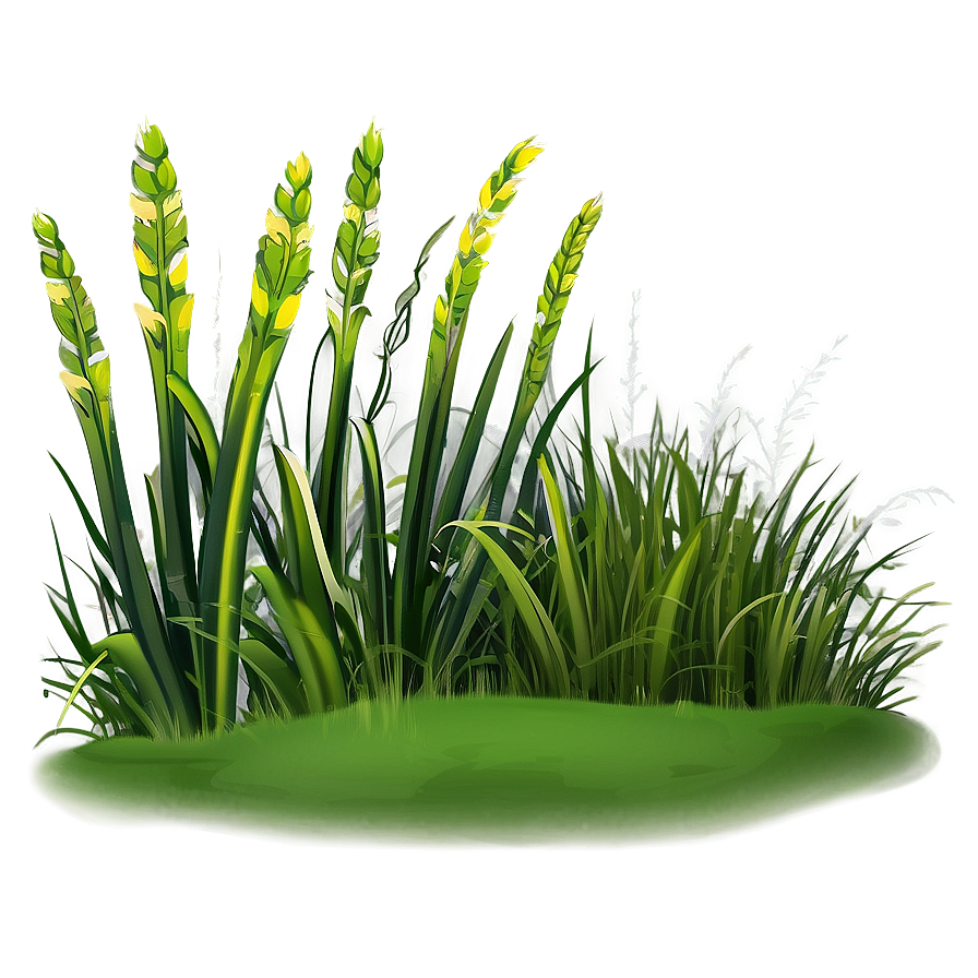 Hand-drawn Grass Illustration Png Chu44