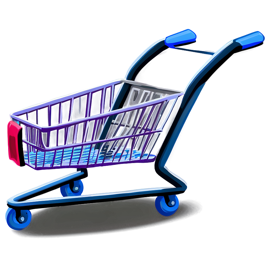 Hand Drawn Grocery Cart Png Oam65