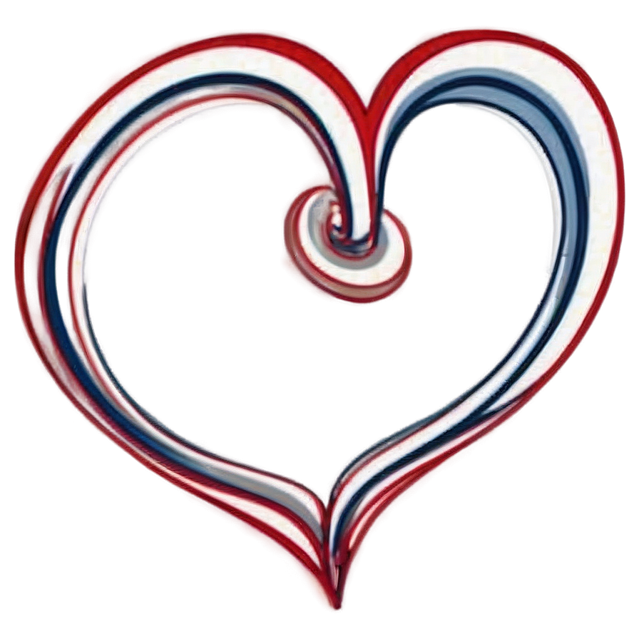 Hand-Drawn Heart Art PNG dyn PNG image with a transparent background, free high-resolution download