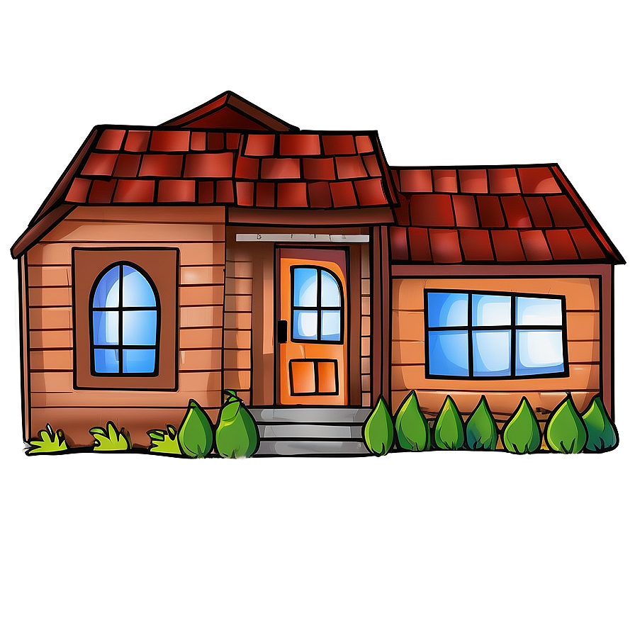 Hand-drawn Home Illustration Png 44