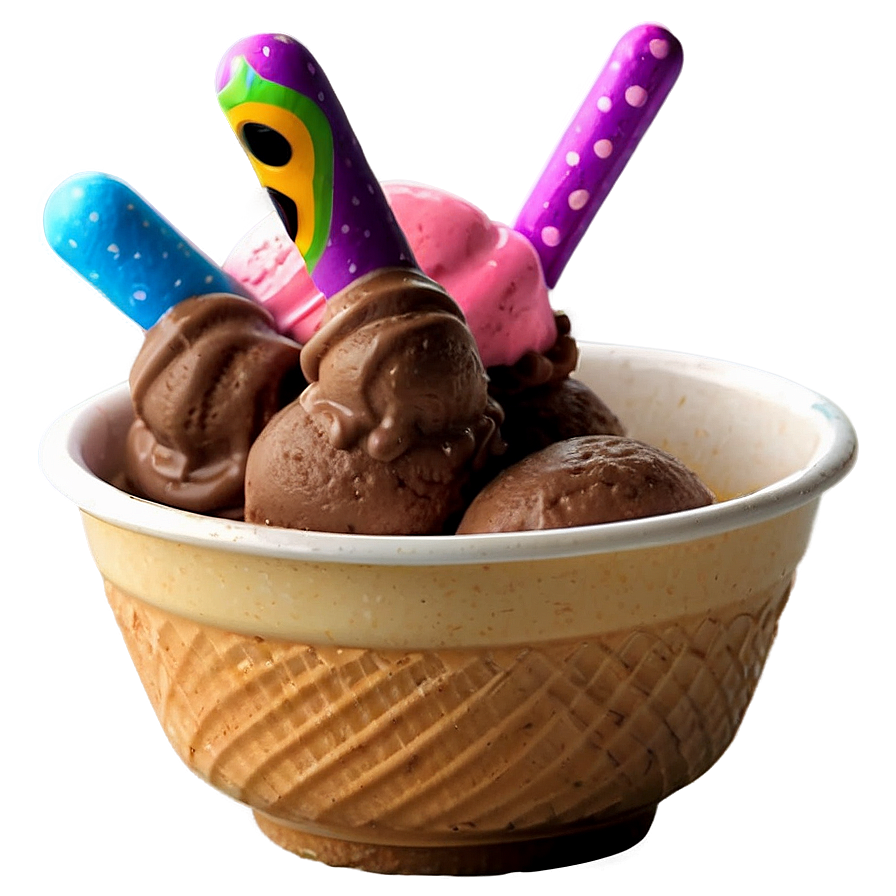 Hand Drawn Ice Cream Cup Png 06262024