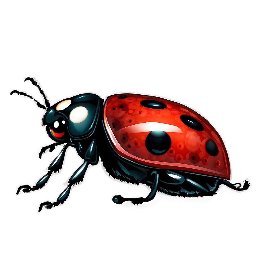 Hand Drawn Ladybug Png 64