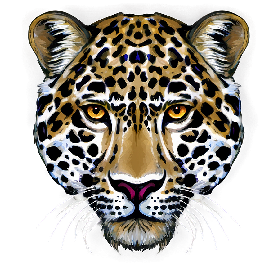 Hand Drawn Leopard Print Png Yax21