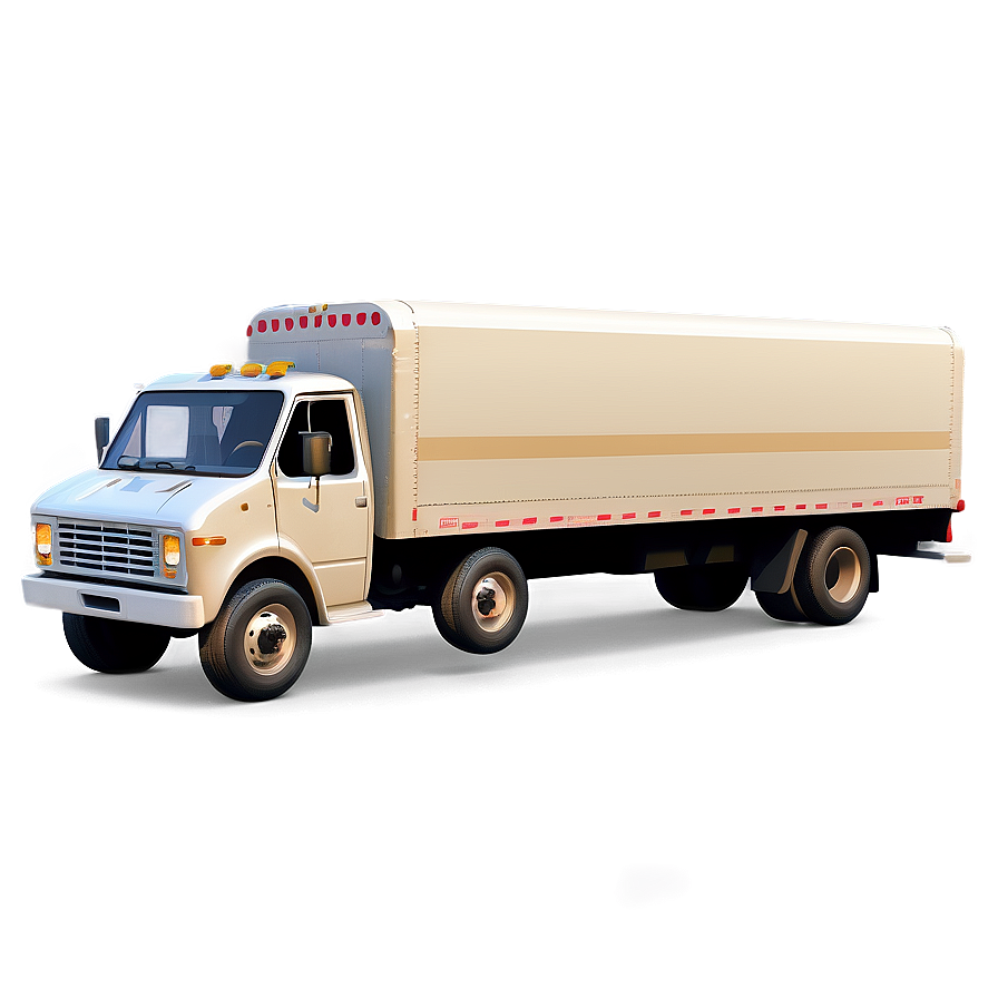 Hand-drawn Mail Truck Illustration Png 06282024