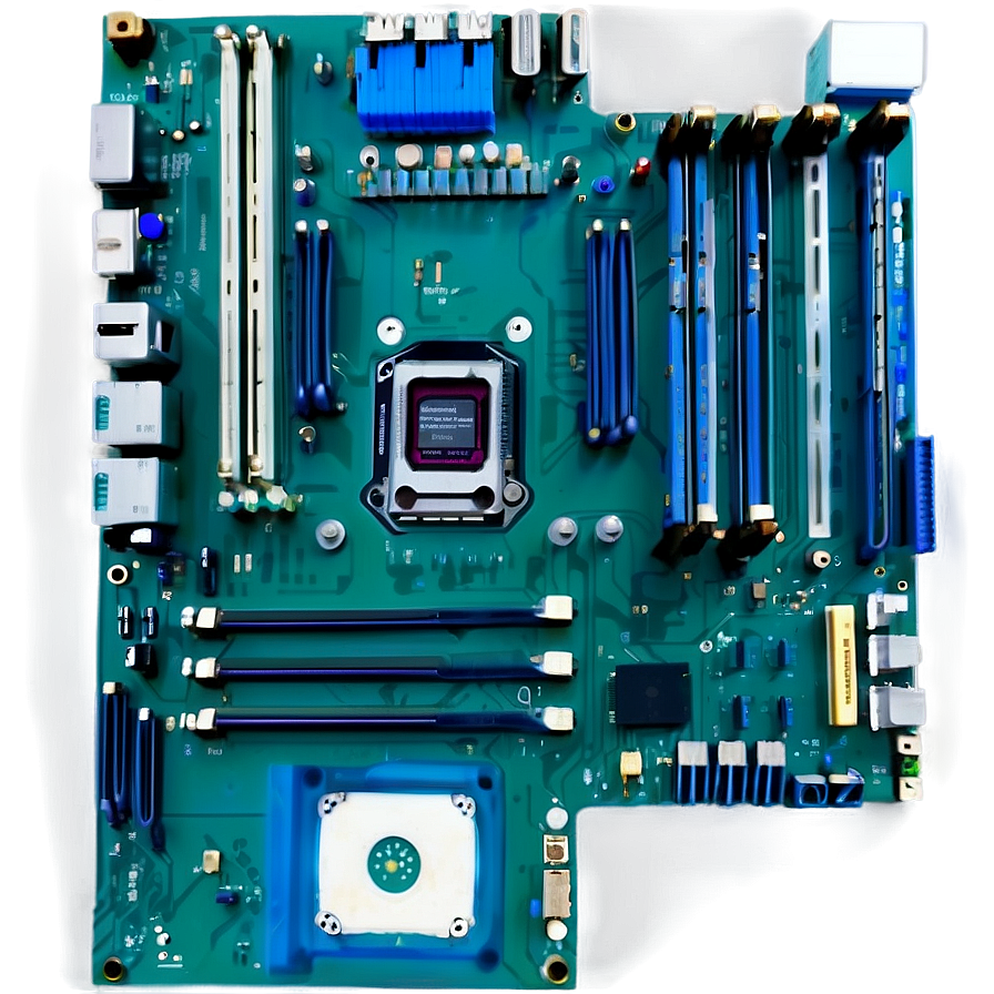 Hand-drawn Motherboard Png Gpt30