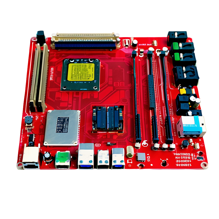 Hand-drawn Motherboard Png Ody