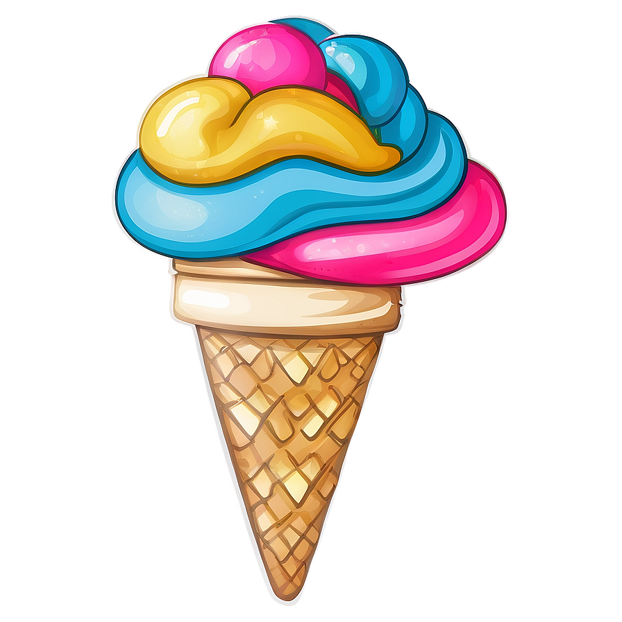 Hand Drawn Pop Ice Cream PNG jpy4 PNG with transparent background