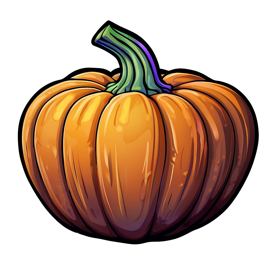 Hand Drawn Pumpkin Png 60