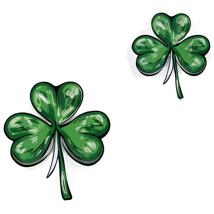 Hand Drawn Shamrock Png Cih80