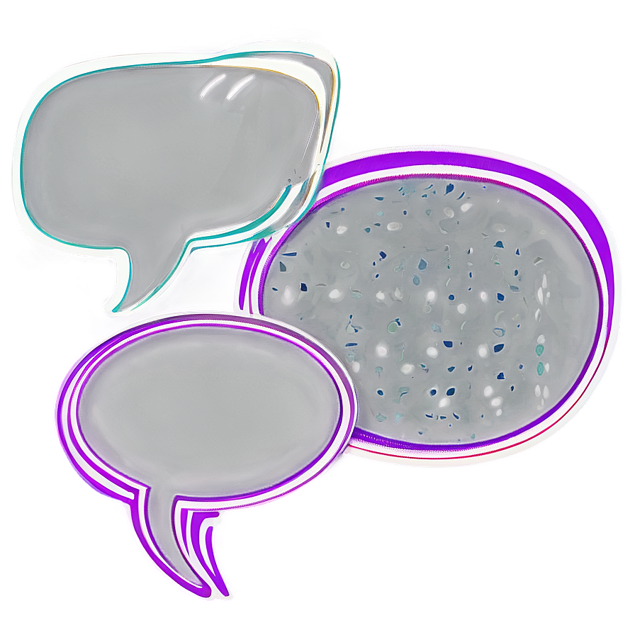 "Hand-Drawn Speech Bubble PNG Pack" 56 PNG image with a transparent background, free high-resolution download