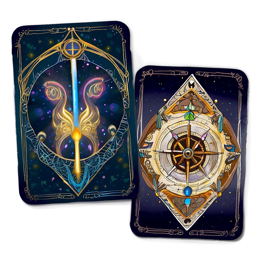 Hand-drawn Tarot Art Png Ltb