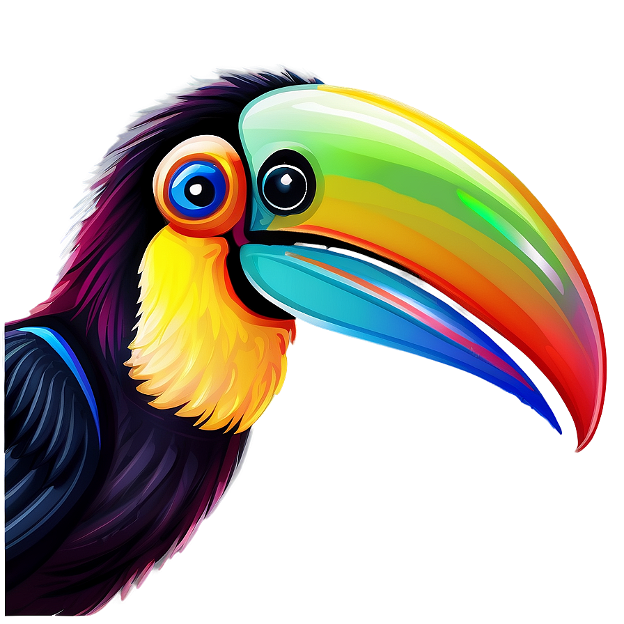 Hand Drawn Toucan Design Png Qwu66