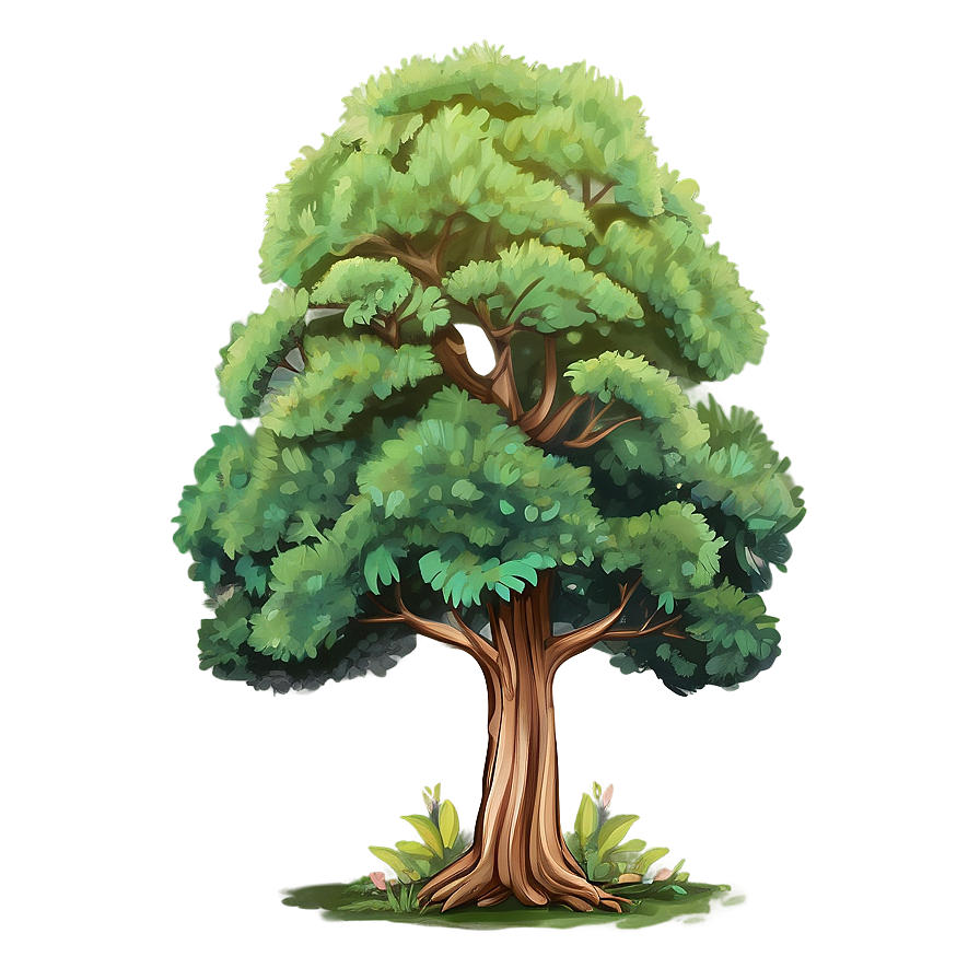 Hand Drawn Tree Elevation Png Ssg