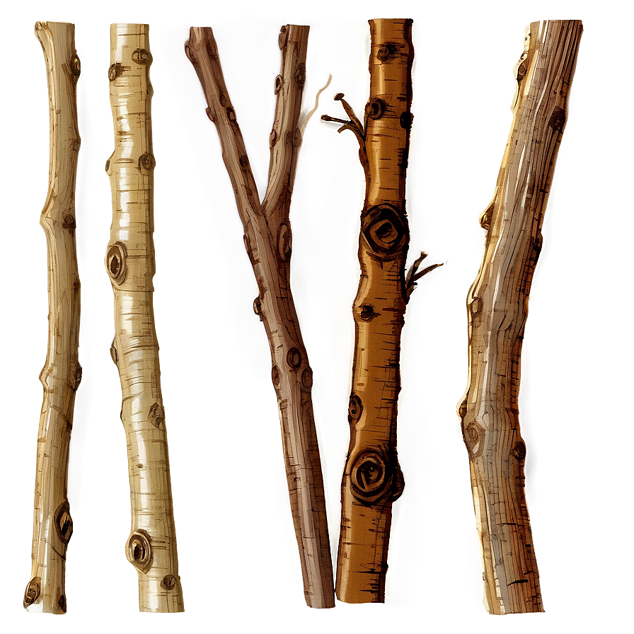 Hand-drawn Twig Png 06132024