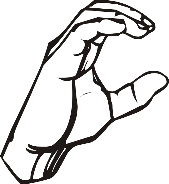 Hand Gesture C Sign Language