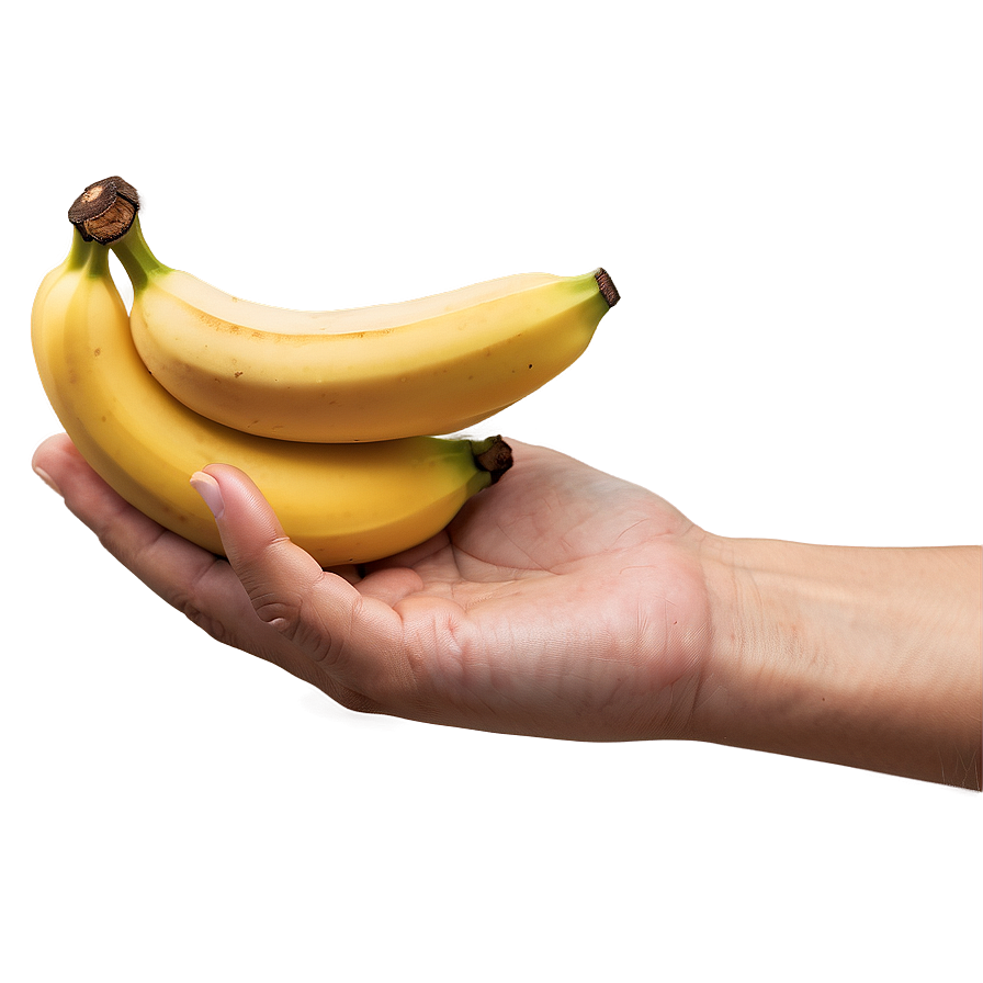 Hand Holding Banana Png 05042024