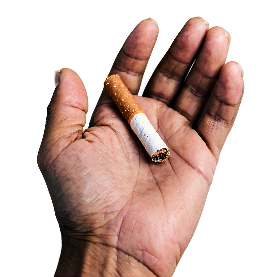 Hand Holding Cigarette PNG tyt PNG with transparent background