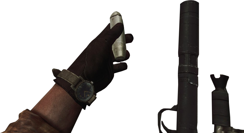 Hand Holding Grenade Animation