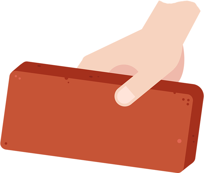 Single Clipart Red Brick , Png Download, Transparent Png PNG image with a transparent background, free high-resolution download