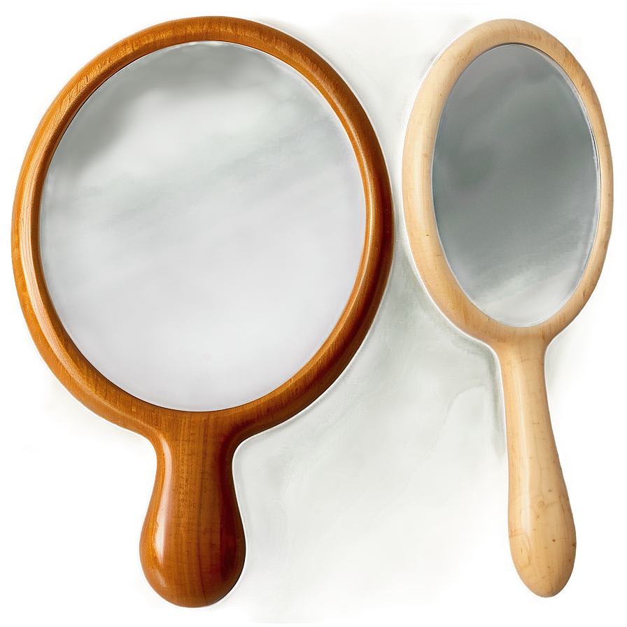 Hand Mirror With Stand Png 80