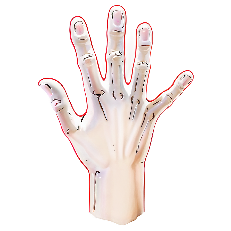 Hand Outline Png Ifk88