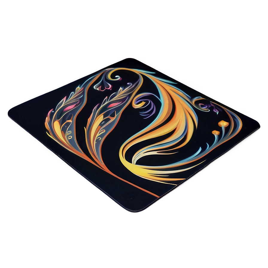 Hand-painted Art Mousepad Png 58