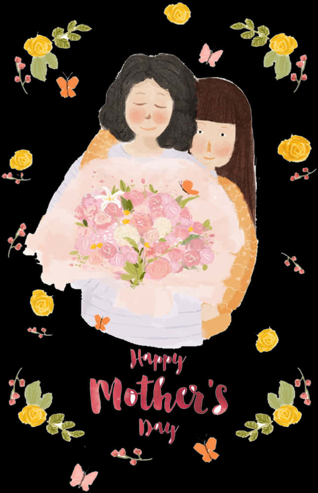Hand Painted Happy Mother's Day Transparent - Happy Mother's Day Png, Png Download PNG with transparent background