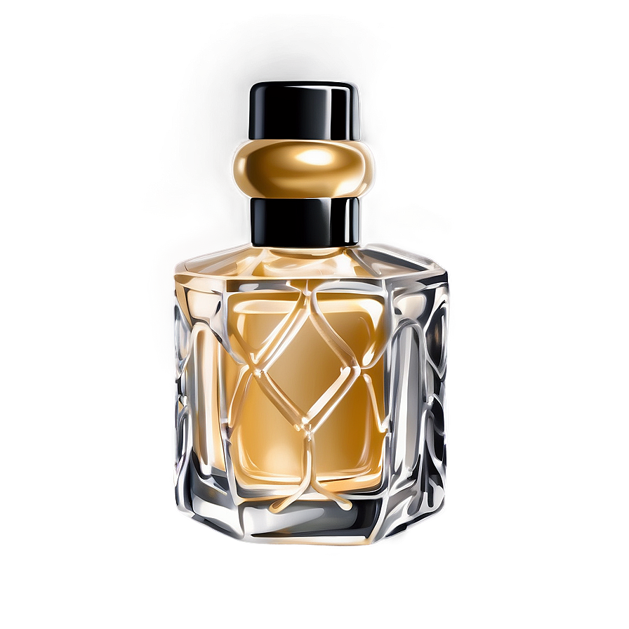 Hand-painted Perfume Bottle Png Vnd98