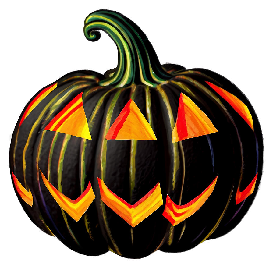 Hand-painted Pumpkin Png Vly78