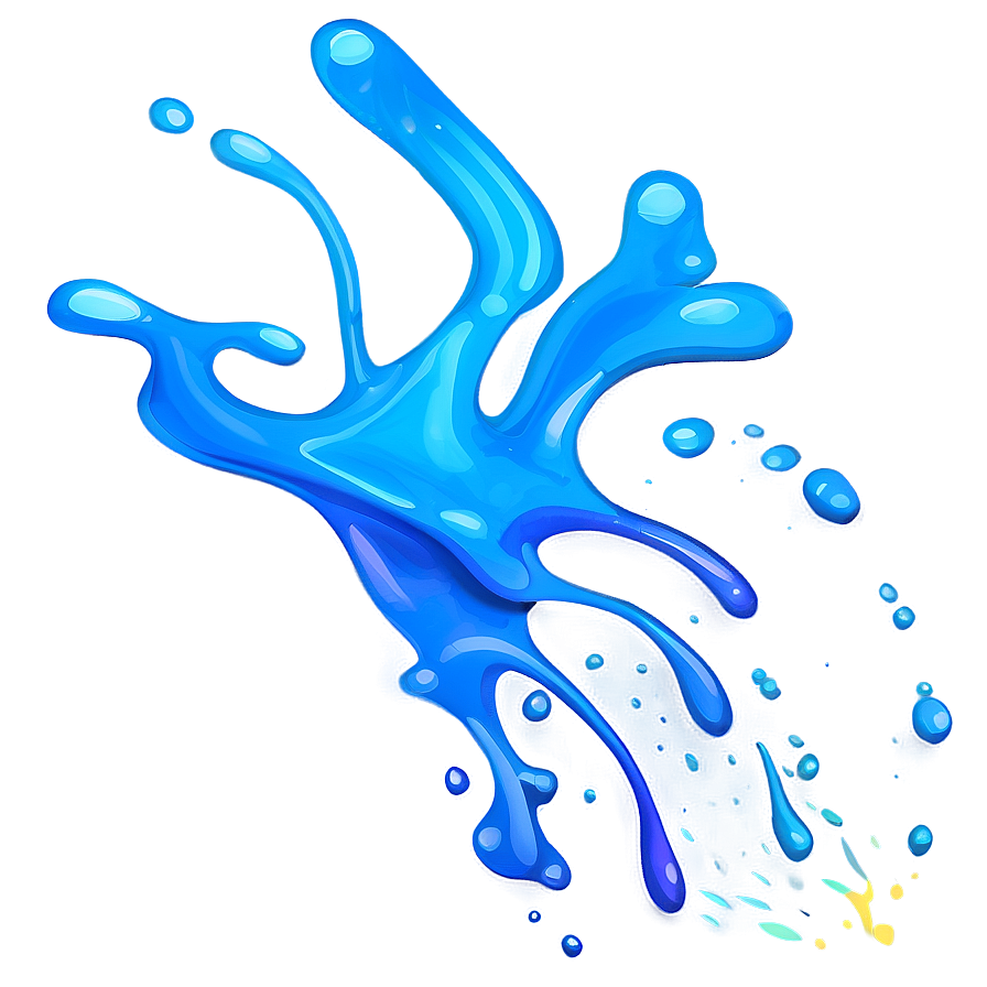 Hand Painted Splash Png Ydw