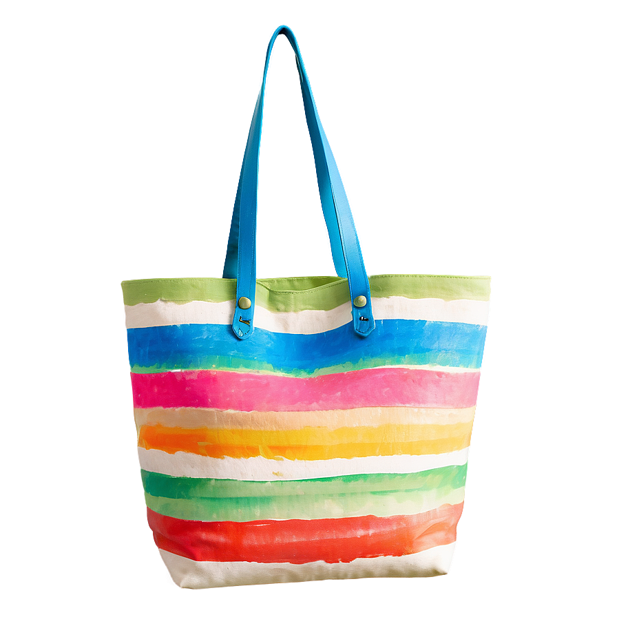 Hand-painted Tote Bag Png Oek