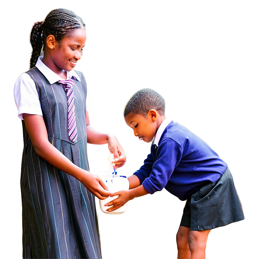 Hand Washing In School Setting Png Mgy97