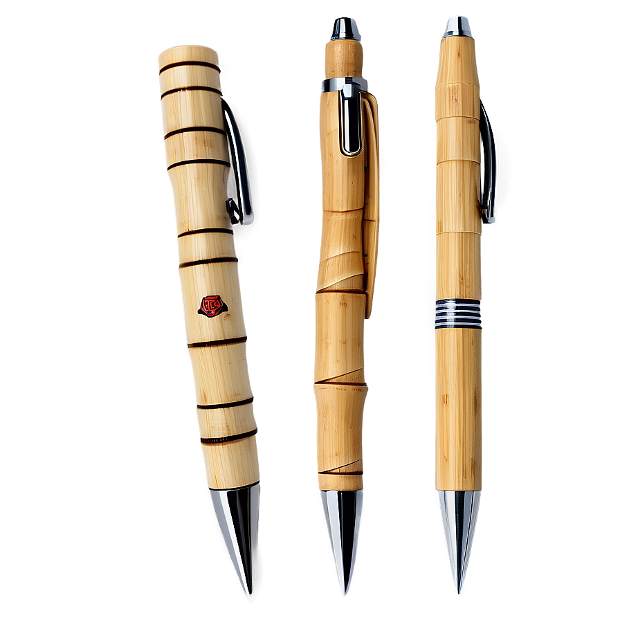 Handcrafted Bamboo Pen Png 05232024