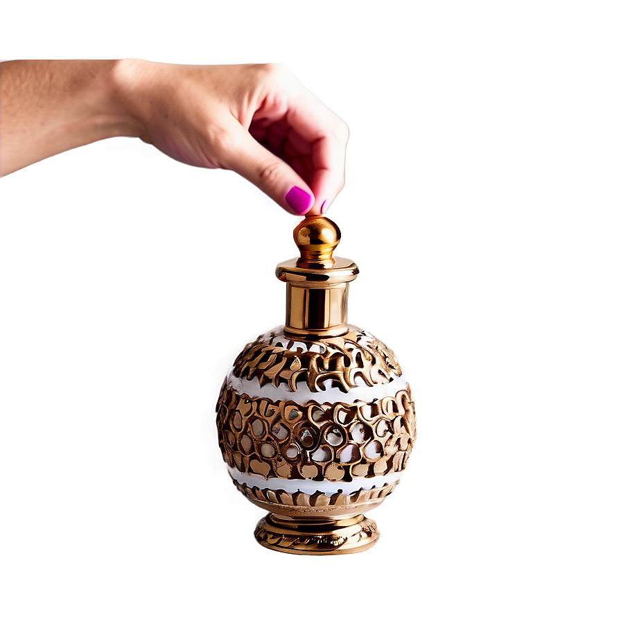 Handcrafted Ceramic Perfume Bottle PNG 33 PNG image with a transparent background, free high-resolution download