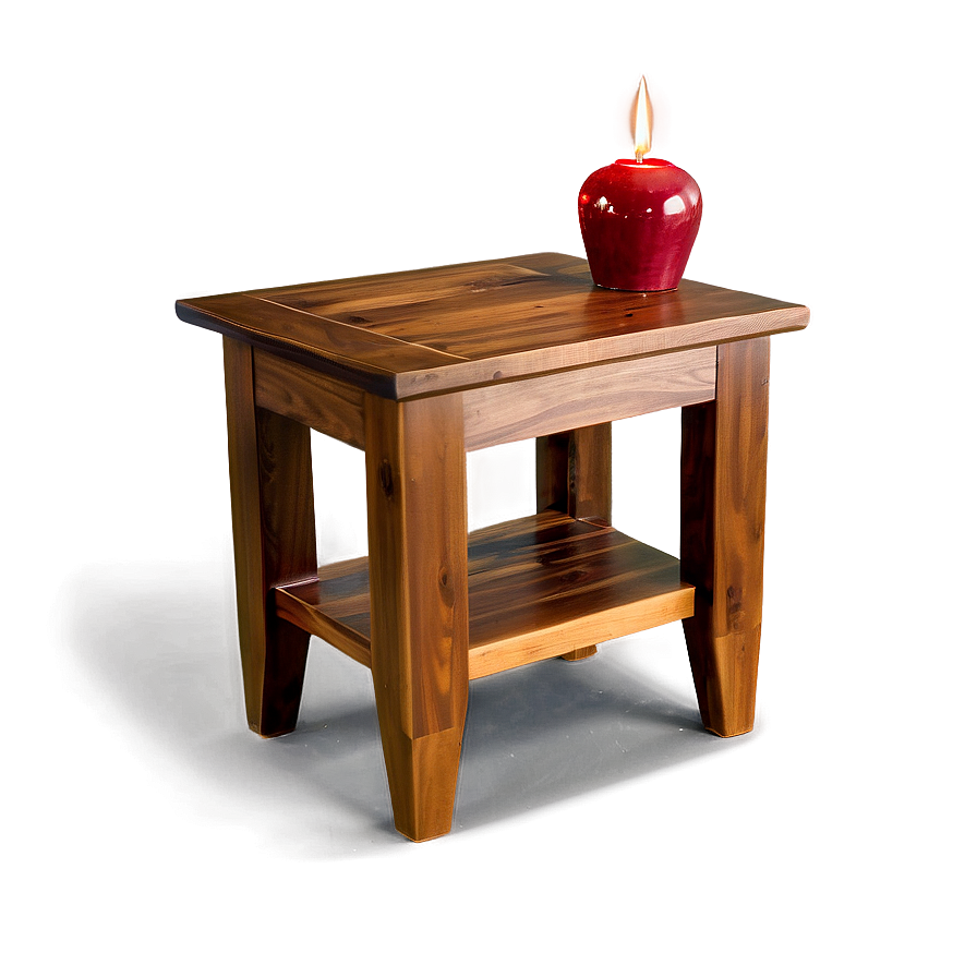 Handcrafted End Table Png Kuk72