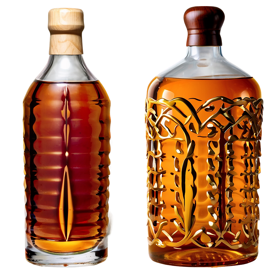 Handcrafted Liquor Bottle Png 39