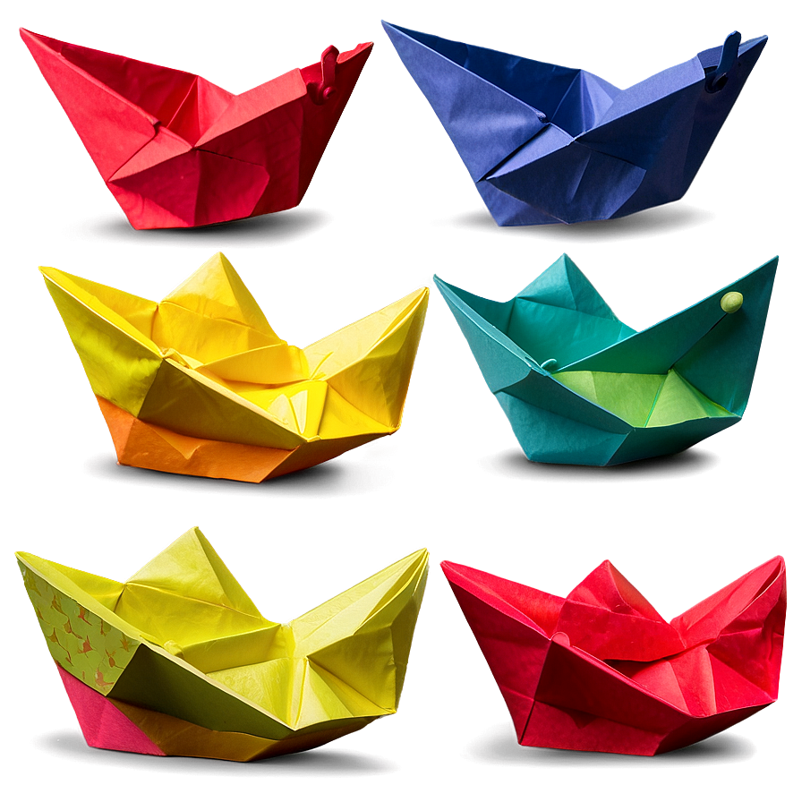 Handcrafted Paper Boat Collection Png 06282024