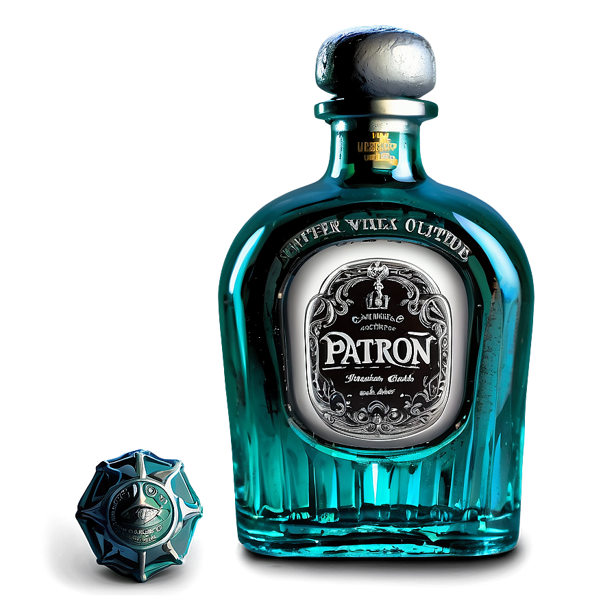 Handcrafted Patron Bottle Png Aho